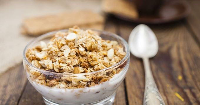 recette avec muesli